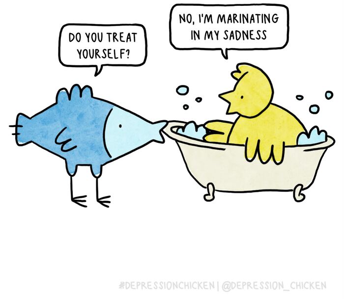 61 New Comics About Mental Health And Everyday Life By &lsquo;Depression Chicken&rsquo;