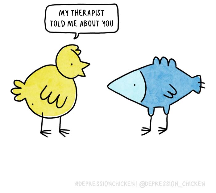 61 New Comics About Mental Health And Everyday Life By &lsquo;Depression Chicken&rsquo;