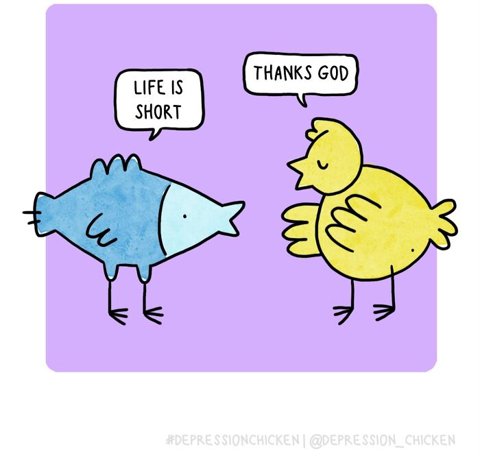 61 New Comics About Mental Health And Everyday Life By &lsquo;Depression Chicken&rsquo;