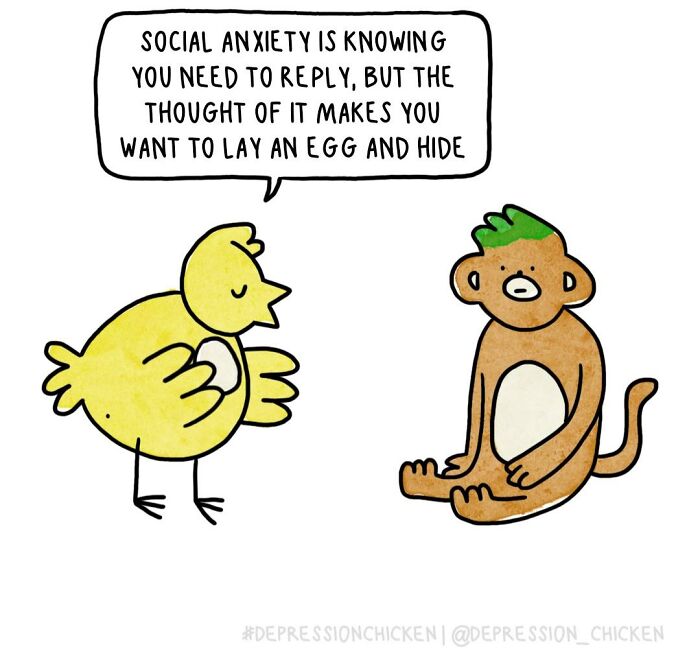 61 New Comics About Mental Health And Everyday Life By &lsquo;Depression Chicken&rsquo;