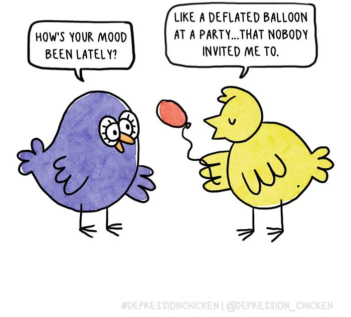 61 New Comics About Mental Health And Everyday Life By &lsquo;Depression Chicken&rsquo;