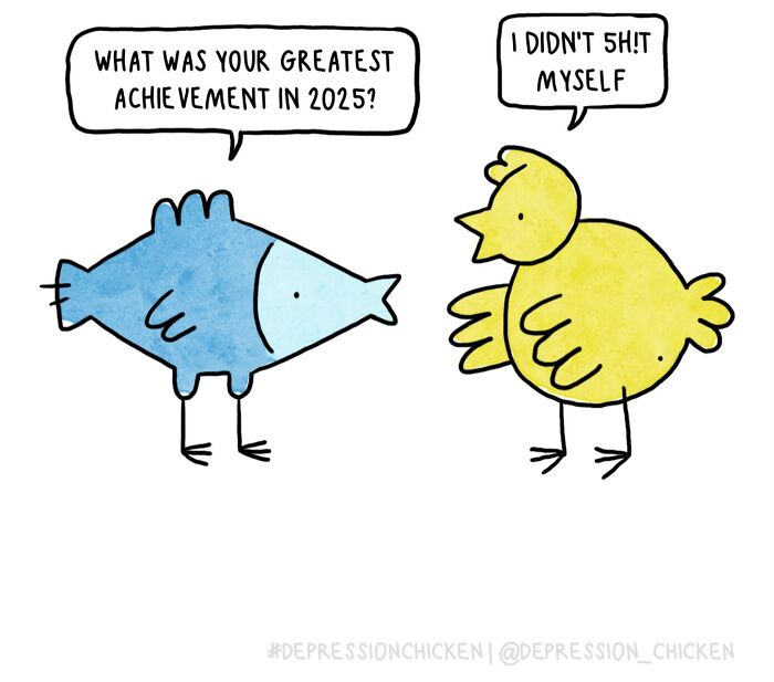 61 New Comics About Mental Health And Everyday Life By &lsquo;Depression Chicken&rsquo;