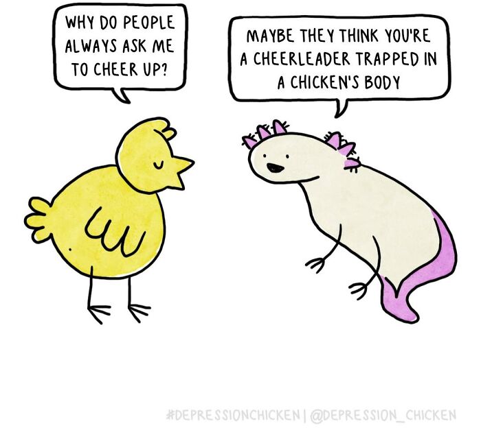 61 New Comics About Mental Health And Everyday Life By &lsquo;Depression Chicken&rsquo;