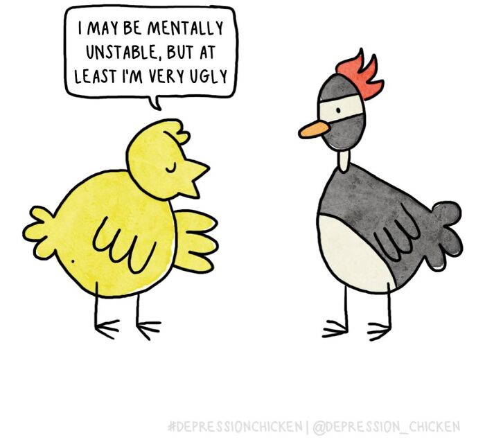 61 New Comics About Mental Health And Everyday Life By &lsquo;Depression Chicken&rsquo;