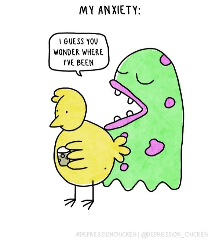 61 New Comics About Mental Health And Everyday Life By &lsquo;Depression Chicken&rsquo;