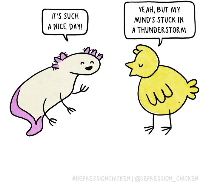 61 New Comics About Mental Health And Everyday Life By &lsquo;Depression Chicken&rsquo;