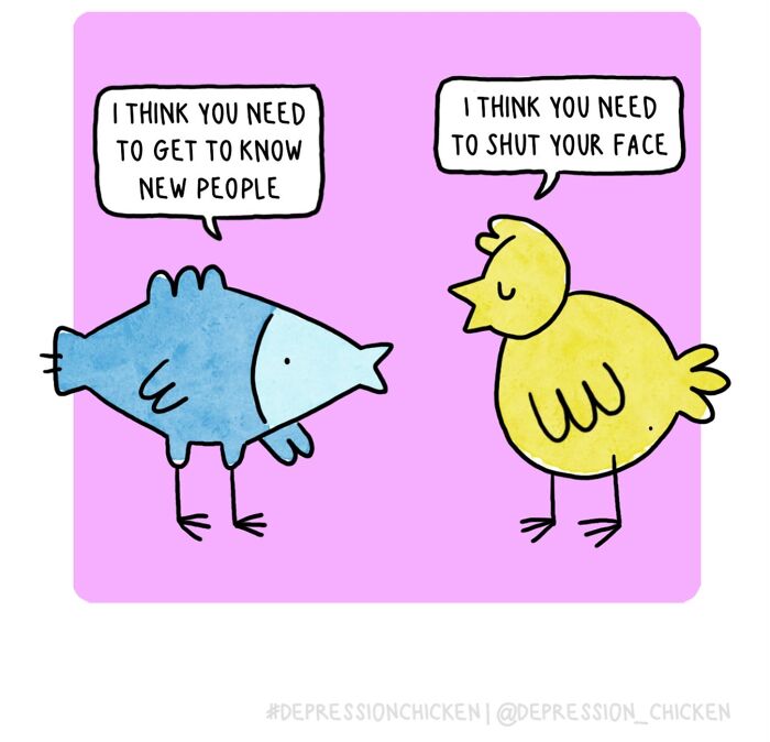 61 New Comics About Mental Health And Everyday Life By &lsquo;Depression Chicken&rsquo;