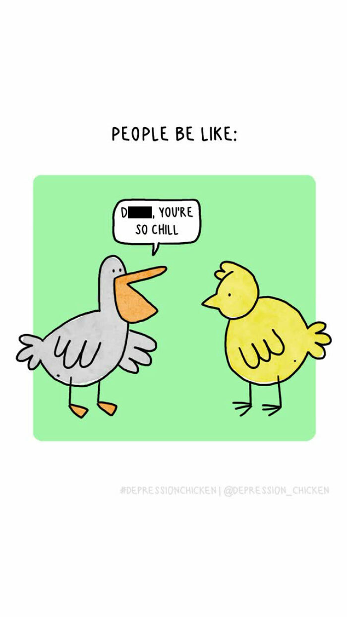 61 New Comics About Mental Health And Everyday Life By &lsquo;Depression Chicken&rsquo;