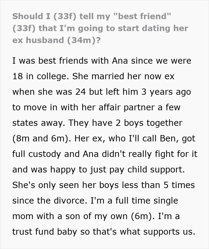 Woman Starts Dating Friend&rsquo;s Ex-Husband, Gets A Call When She Finds Out And It Makes Her Cry