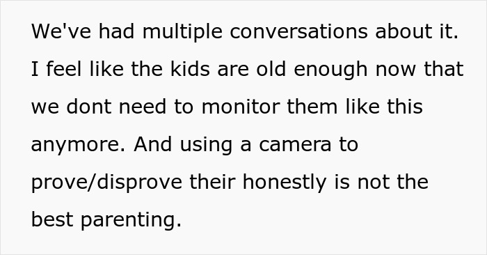 Controlling Man Insists On Keeping Indoor Camera On All The Time, Mad At Wife For Turning It Off