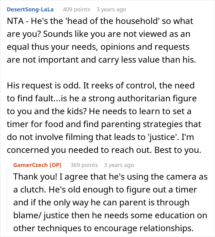 Controlling Man Insists On Keeping Indoor Camera On All The Time, Mad At Wife For Turning It Off