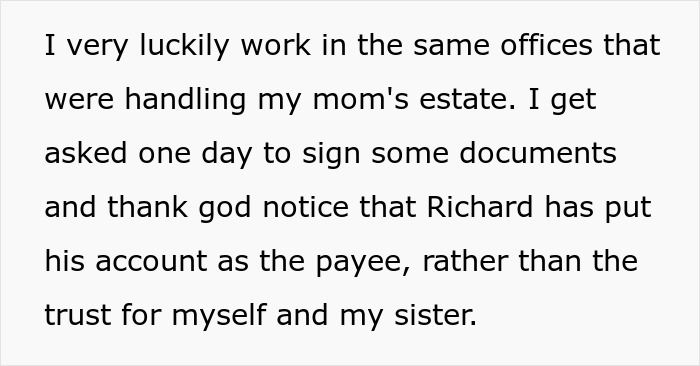 Greedy Guy Thinks He Deserves Late Wife’s Money Because He “Put Up” With Her Kids, Ends Up In Court