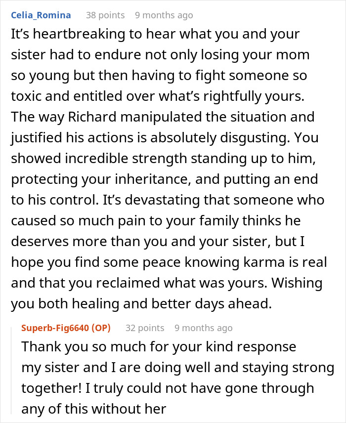 Greedy Guy Thinks He Deserves Late Wife’s Money Because He “Put Up” With Her Kids, Ends Up In Court
