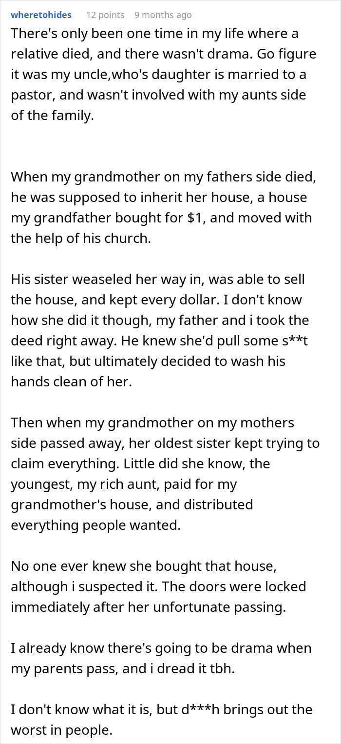 Greedy Guy Thinks He Deserves Late Wife’s Money Because He “Put Up” With Her Kids, Ends Up In Court