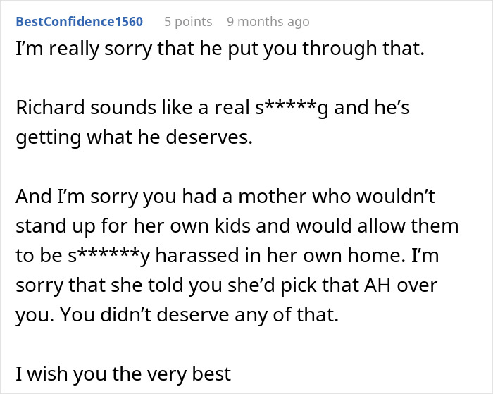 Greedy Guy Thinks He Deserves Late Wife’s Money Because He “Put Up” With Her Kids, Ends Up In Court