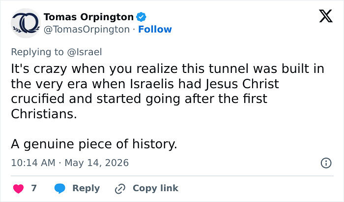 Mysterious Jerusalem Tunnel Fascinates Archaeologists, They Say It Is Unlike Anything They&rsquo;ve Seen