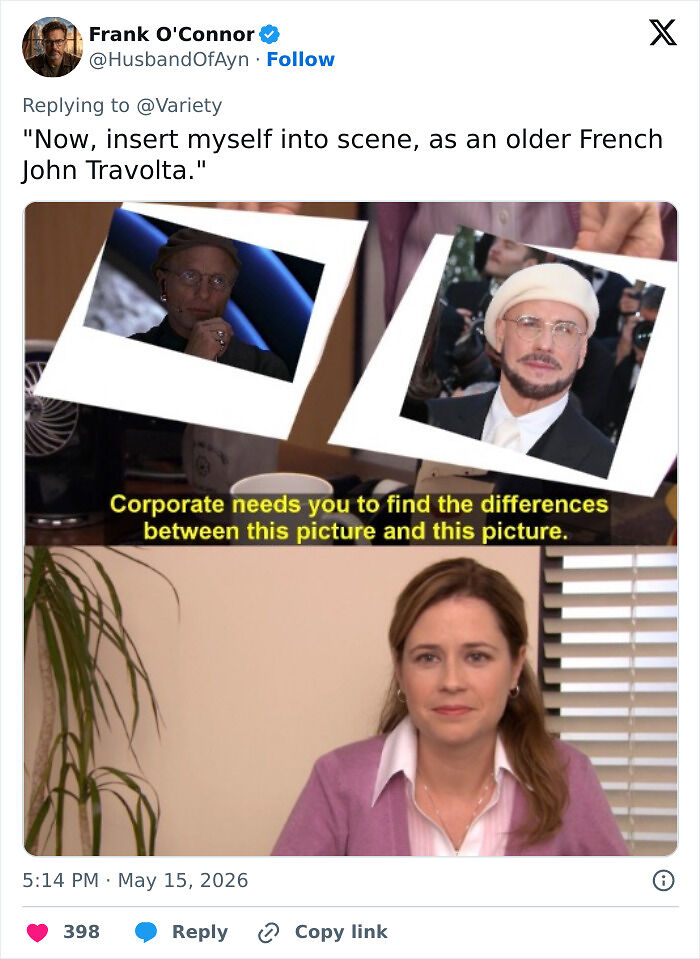 “White Samuel L. Jackson”: John Travolta’s New Cannes Look Triggers Online Frenzy As Hilarious Reactions Pour In “White Samuel L. Jackson”: John Travolta’s New Cannes Look Triggers Online Frenzy As Hilarious Reactions Pour In