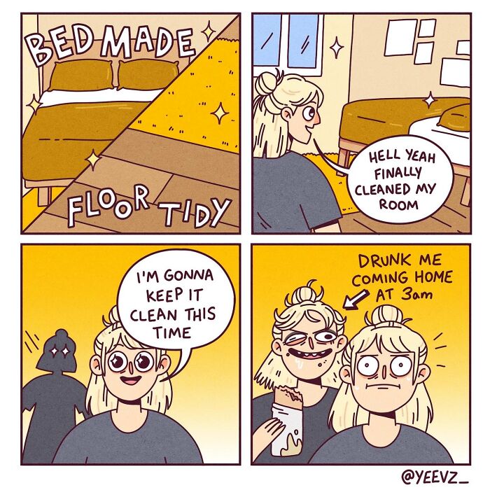 30 Hilariously Honest Comics That Perfectly Capture Everyday Life By Evie Hilliar (New Pics)