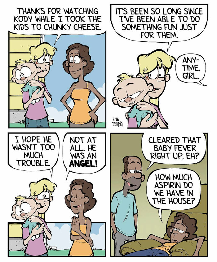 56 Nostalgic Comics About Growing Up In The ’80s By Tauhid Bondia (New Pics)