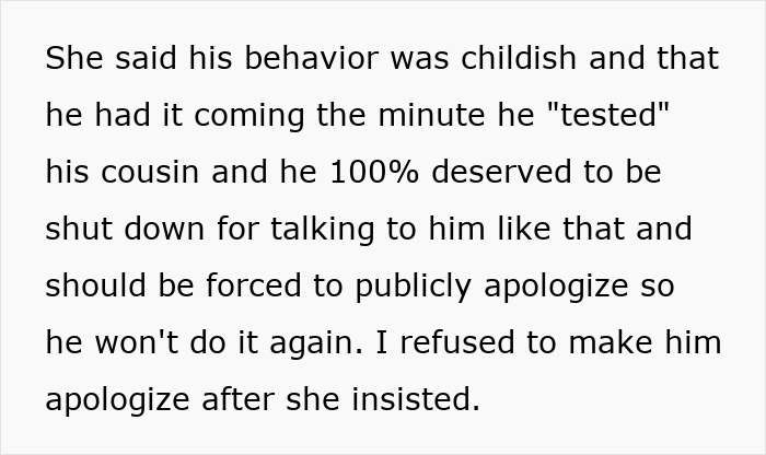 Teen Gets Mocked For Being A Virgin At Dinner, Leaves Older Cousin Speechless With One Reply