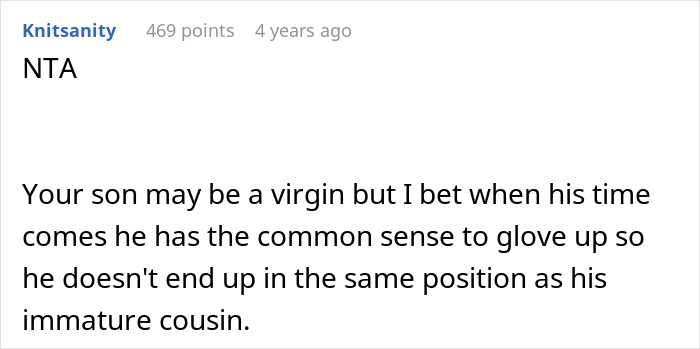Teen Gets Mocked For Being A Virgin At Dinner, Leaves Older Cousin Speechless With One Reply