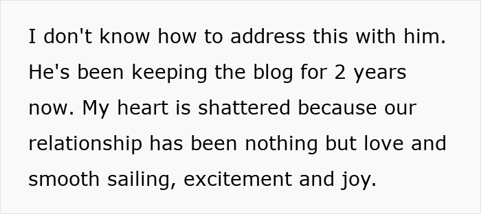 Guy Has A Blog About “Religious Nut GF” Because Of Her Business, Ends Up Single And Homeless Fast