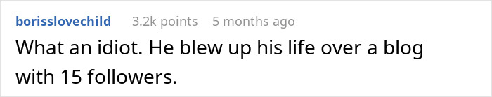 Guy Has A Blog About “Religious Nut GF” Because Of Her Business, Ends Up Single And Homeless Fast