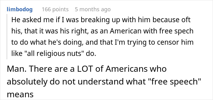 Guy Has A Blog About “Religious Nut GF” Because Of Her Business, Ends Up Single And Homeless Fast