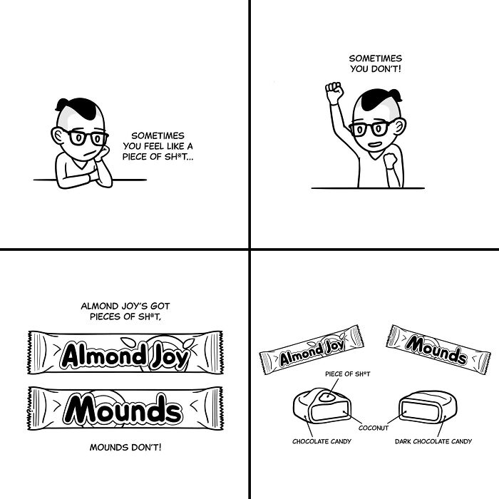 25 New Relatable Comics That Explore This Artist&rsquo;s Random Thoughts