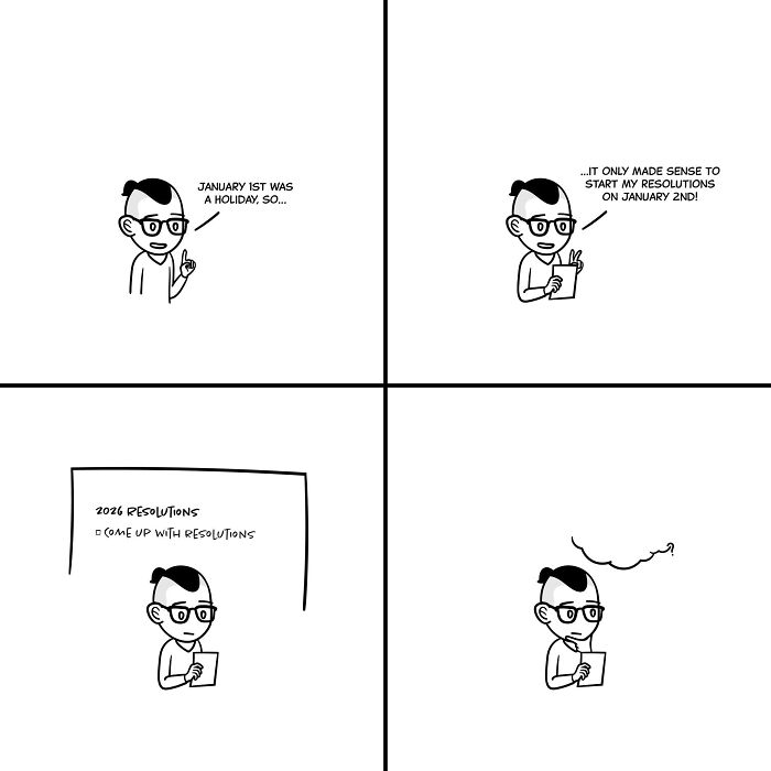 25 New Relatable Comics That Explore This Artist&rsquo;s Random Thoughts
