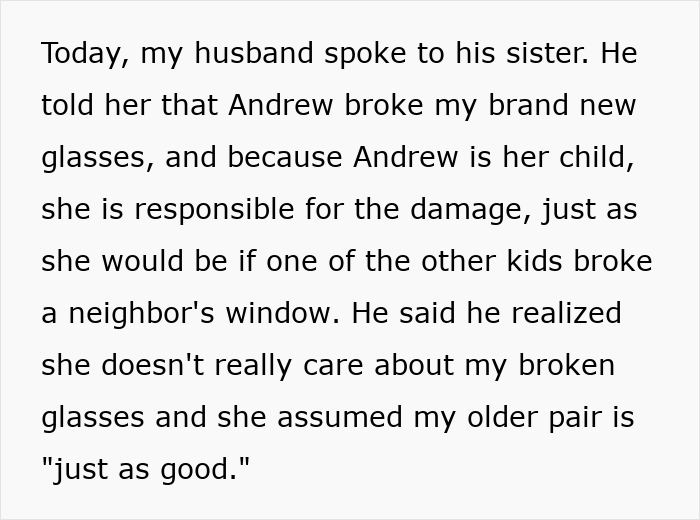 Woman Left Nearly Blind As Autistic Nephew Breaks Her Costly Glasses, His Mom Doesn’t Give A Hoot
