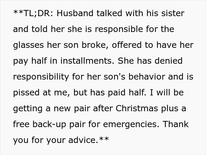Woman Left Nearly Blind As Autistic Nephew Breaks Her Costly Glasses, His Mom Doesn’t Give A Hoot