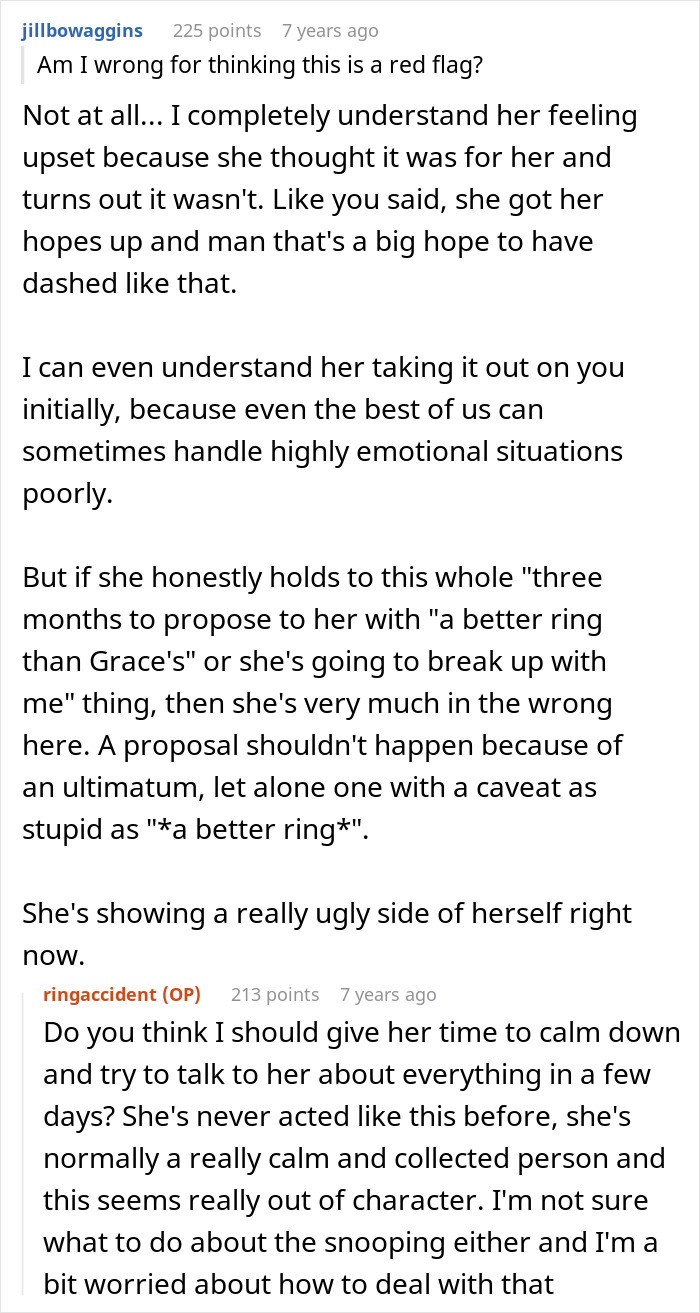 GF Finds Engagement Ring In BF’s Sock Drawer, Goes Ballistic After Seeing Another Woman Wearing It