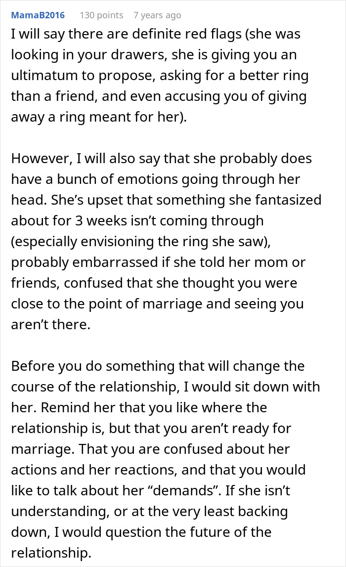 GF Finds Engagement Ring In BF’s Sock Drawer, Goes Ballistic After Seeing Another Woman Wearing It
