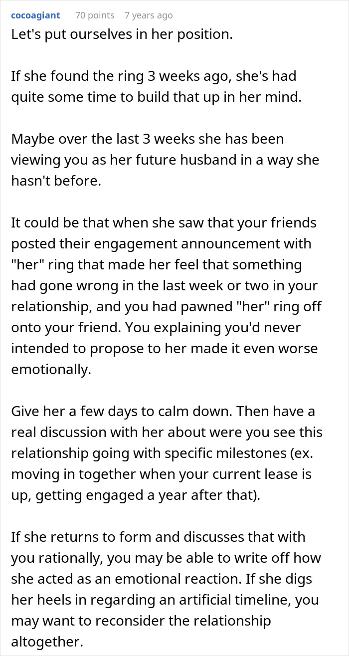 GF Finds Engagement Ring In BF’s Sock Drawer, Goes Ballistic After Seeing Another Woman Wearing It