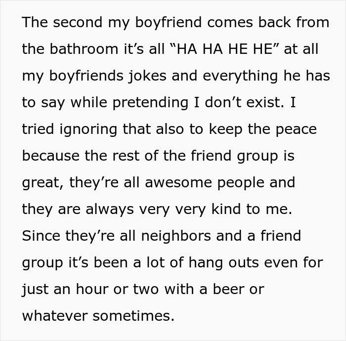 Woman Creeped Out By BF’s Best Friend’s Behavior Towards Her That He Just Accepts Woman Creeped Out By BF’s Best Friend’s Behavior Towards Her That He Just Accepts