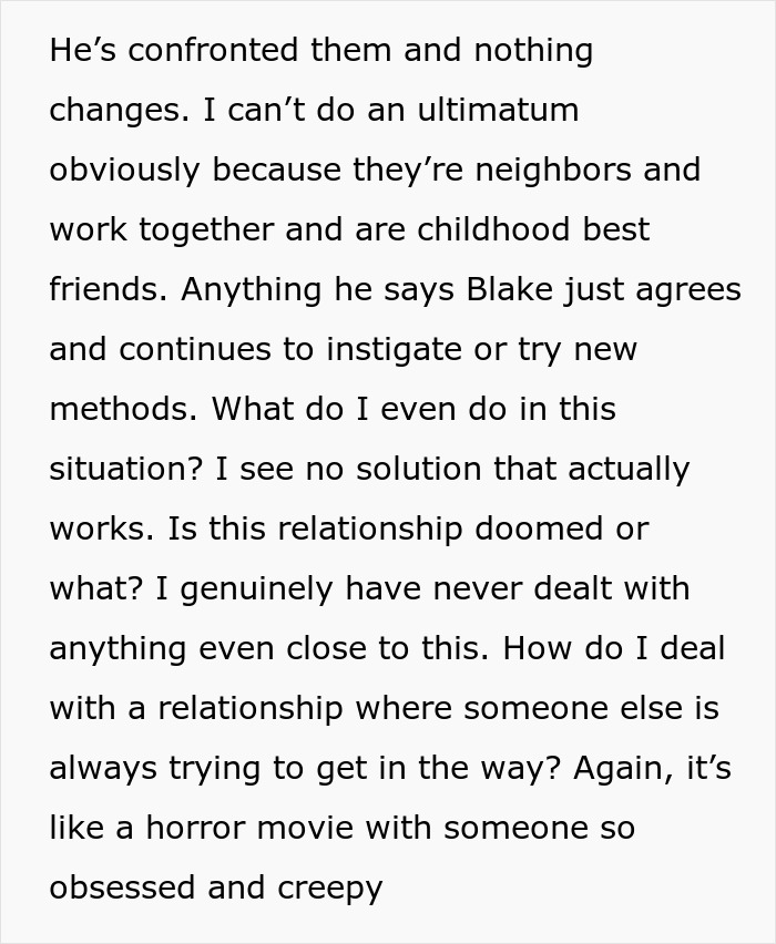 Woman Creeped Out By BF’s Best Friend’s Behavior Towards Her That He Just Accepts Woman Creeped Out By BF’s Best Friend’s Behavior Towards Her That He Just Accepts