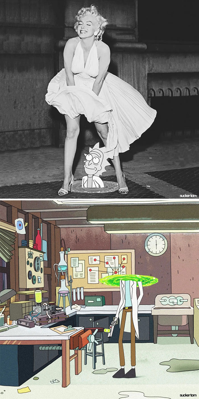 31 New Ridiculous Edits By &ldquo;Suckertom&rdquo; That Turn Pop Culture Into Beautiful Nonsense