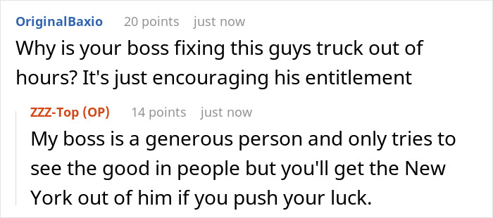Idiot Veteran Takes It Too Far After Not Getting Cheap Service, The Mechanic Teaches Him An Expensive Lesson Idiot Veteran Takes It Too Far After Not Getting Cheap Service, The Mechanic Teaches Him An Expensive Lesson