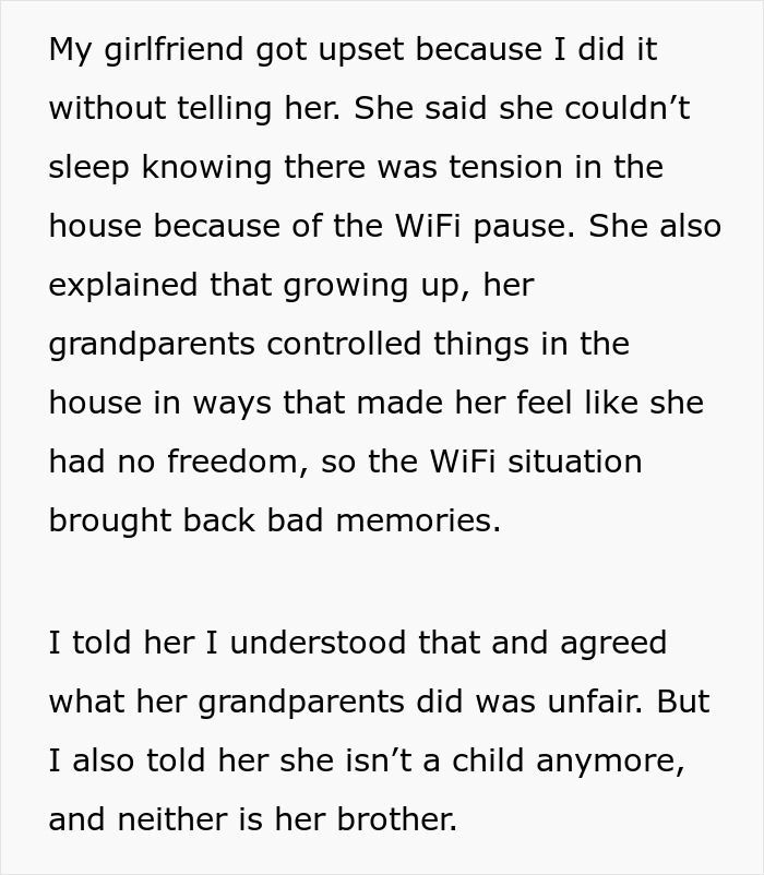 Guy Gives GF An Ultimatum After Getting Fed Up With Her Freeloading Brother, Who Refuses To Be An Actual Adult