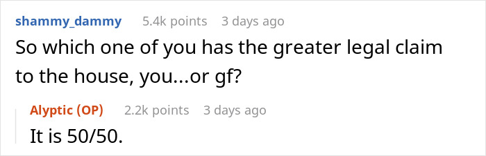 Guy Gives GF An Ultimatum After Getting Fed Up With Her Freeloading Brother, Who Refuses To Be An Actual Adult