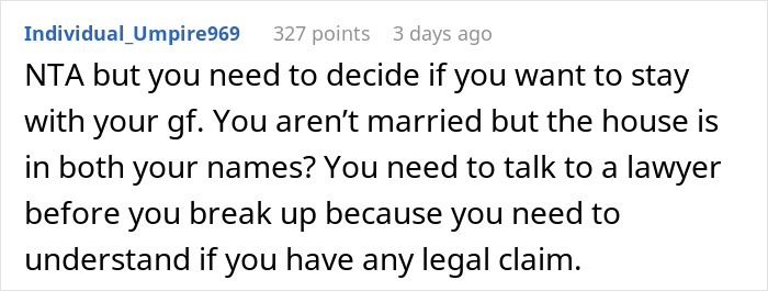 Guy Gives GF An Ultimatum After Getting Fed Up With Her Freeloading Brother, Who Refuses To Be An Actual Adult