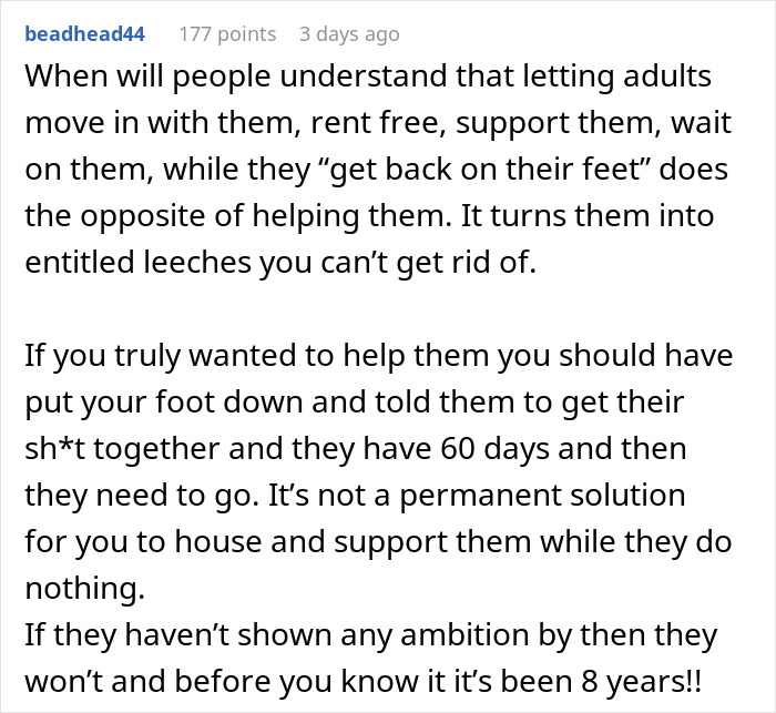 Guy Gives GF An Ultimatum After Getting Fed Up With Her Freeloading Brother, Who Refuses To Be An Actual Adult