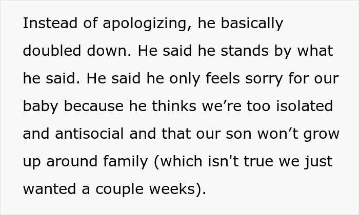Self-Centered BIL Insults Couple’s Baby, Livid They Won’t Let Relatives See The Newborn Immediately