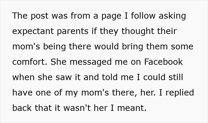 Overbearing Stepmom Insists On Being In Woman’s Delivery Room, Starts A Feud When Turned Down