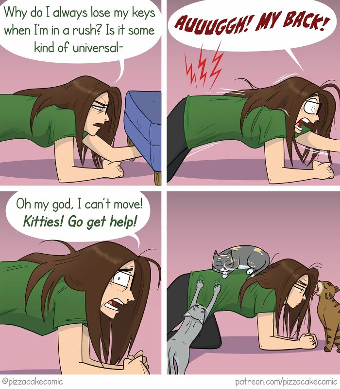 27 Of The Funniest And Most Relatable PizzaCake Comics By Ellen Woodbury (New Pics) 27 Of The Funniest And Most Relatable PizzaCake Comics By Ellen Woodbury (New Pics)