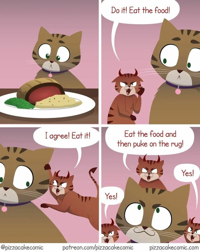 27 Of The Funniest And Most Relatable PizzaCake Comics By Ellen Woodbury (New Pics) 27 Of The Funniest And Most Relatable PizzaCake Comics By Ellen Woodbury (New Pics)