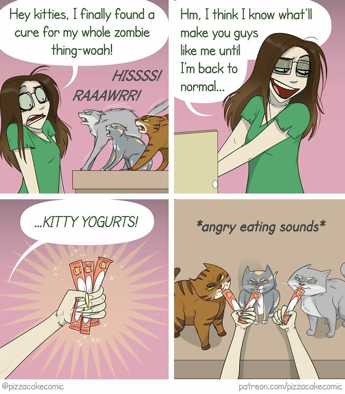 27 Of The Funniest And Most Relatable PizzaCake Comics By Ellen Woodbury (New Pics) 27 Of The Funniest And Most Relatable PizzaCake Comics By Ellen Woodbury (New Pics)