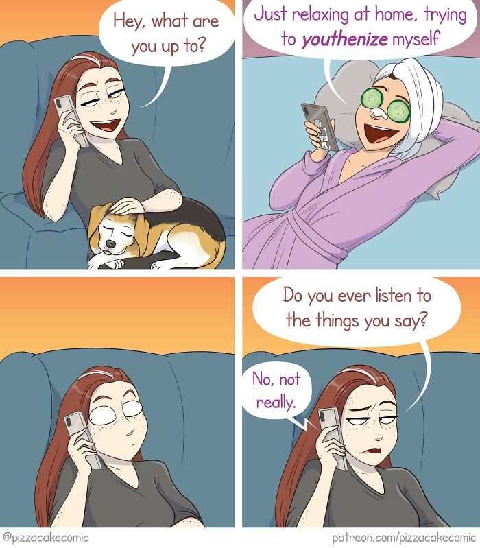 27 Of The Funniest And Most Relatable PizzaCake Comics By Ellen Woodbury (New Pics) 27 Of The Funniest And Most Relatable PizzaCake Comics By Ellen Woodbury (New Pics)