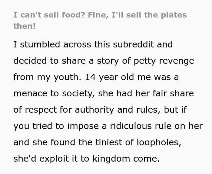Teen Told She Can’t Sell Food At School Bazaar When Others Fear The Competition, Maliciously Complies Teen Told She Can’t Sell Food At School Bazaar When Others Fear The Competition, Maliciously Complies